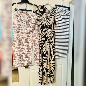 Stylish Dress Bundle - Floral, Zebra, Striped